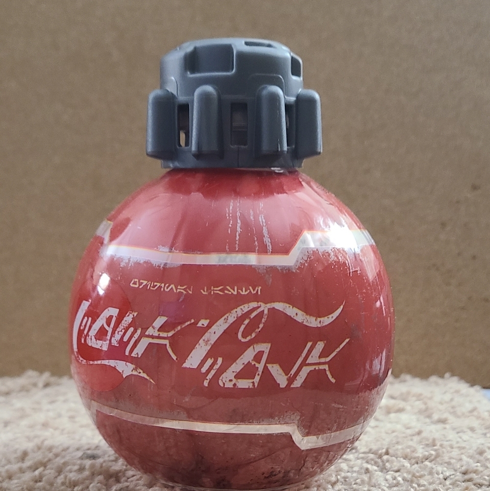 Disney Star Wars Galaxy's Edge Thermal Detonator Coca Cola Coke Bottle EMPTY